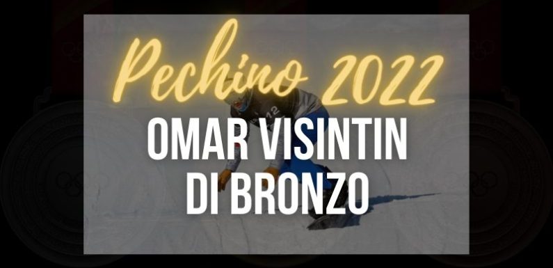 Omar Visintin è medaglia di bronzo nello snowboard alle Olimpiadi