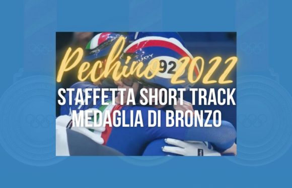 Staffetta maschile di Short Track è medaglia di bronzo nei 5000m